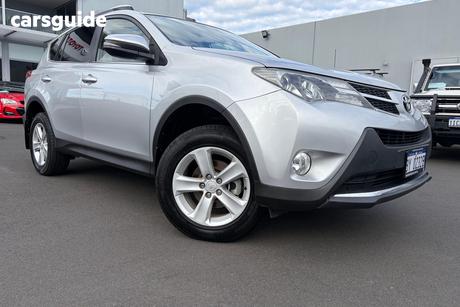 Silver 2013 Toyota RAV4 Wagon Gxl (4X4)
