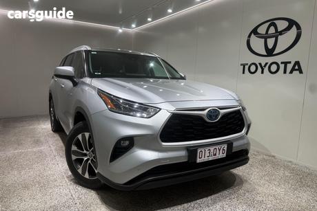 Silver 2023 Toyota Kluger Wagon Gxl Hybrid Awd