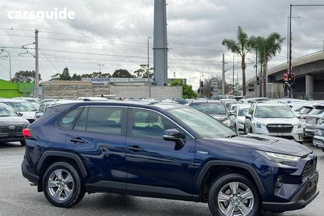 Blue 2023 Toyota RAV4 Wagon Gx (2Wd) Hybrid