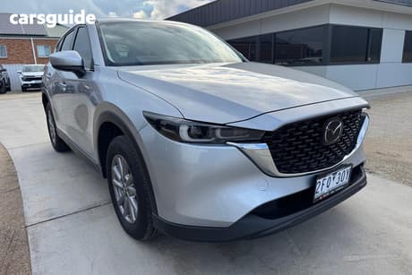Silver 2023 Mazda CX-5 Wagon G25 Maxx Sport (Fwd)