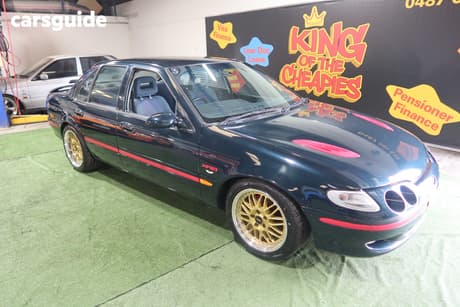Green 1995 Ford Falcon Sedan Xr8