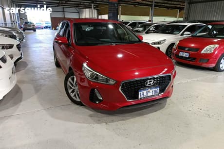 Red 2019 Hyundai I30 Hatchback Active