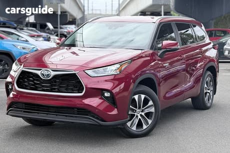 Red 2024 Toyota Kluger Wagon Gxl Hybrid Awd
