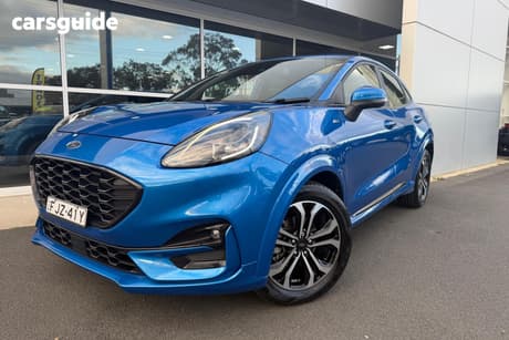 Blue 2023 Ford Puma Hatchback St-Line