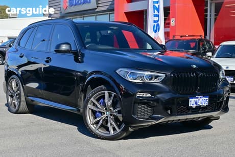 Black 2021 BMW X5 Wagon M50I