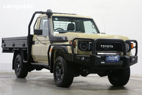 Beige 2025 Toyota Landcruiser 70 Series Cab Chassis Lc79 Gxl + Diff Locks