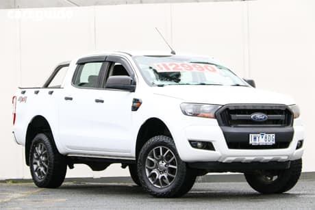 White 2017 Ford Ranger Crew Cab Chassis Xl 2.2 (4X4)