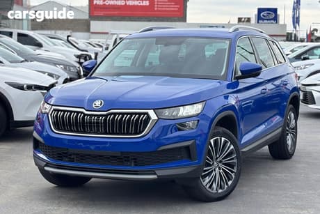 Blue 2023 Skoda Kodiaq Wagon Style (4X4) 132Tsi