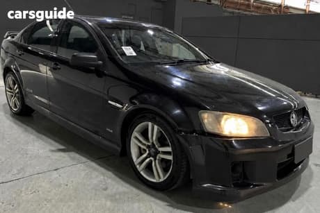 Black 2009 Holden Commodore Sedan Ss