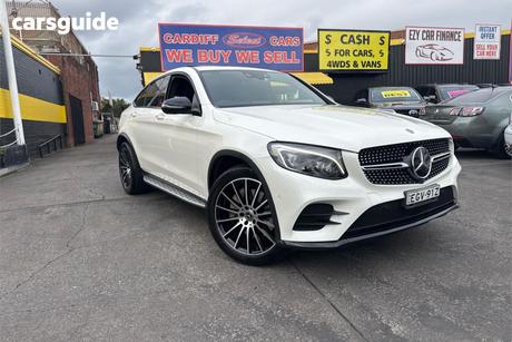 White 2019 Mercedes-Benz GLC250 Wagon D 4Matic
