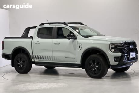 Grey 2025 Ford Ranger Double Cab Pick Up Phev Stormtrak (4X4)