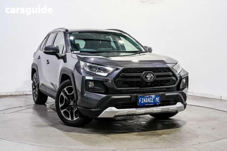 Grey 2019 Toyota RAV4 Wagon Edge Awd
