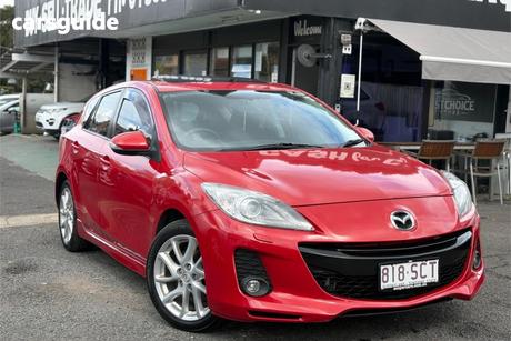 Red 2012 Mazda 3 Hatchback Sp25
