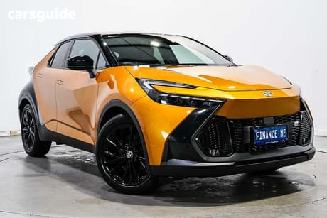 Orange 2025 Toyota C-HR Wagon Gr-Sport Hybrid