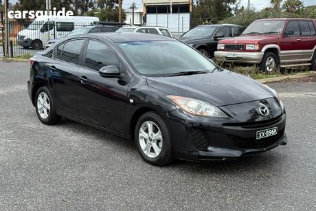 Black 2012 Mazda 3 Sedan Neo