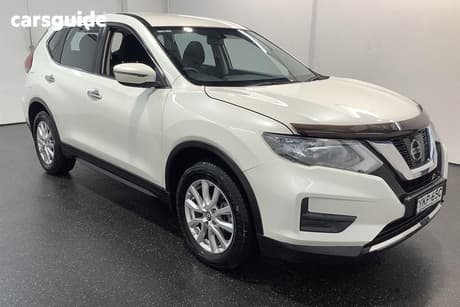 White 2019 Nissan X-Trail Wagon St (4Wd) (5Yr)