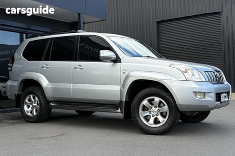 Silver 2007 Toyota Landcruiser Prado Wagon Gxl (4X4)