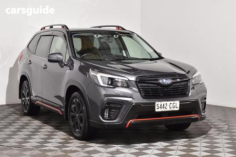 Grey 2020 Subaru Forester Wagon 2.5I Sport (Awd)