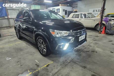 Black 2018 Mitsubishi ASX Wagon Ls (2Wd)