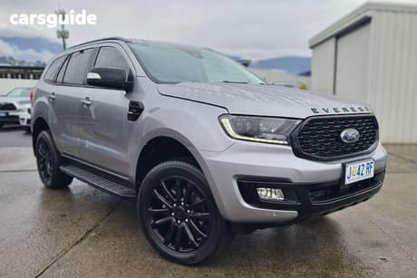 Silver 2021 Ford Everest Wagon Sport (4Wd)