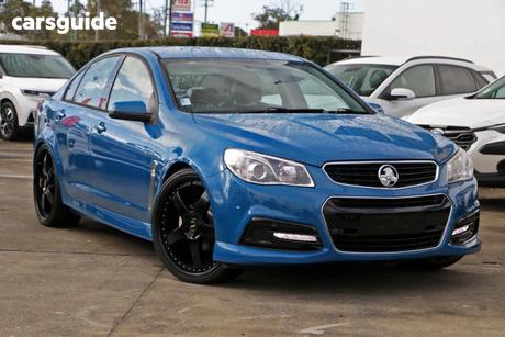 Blue 2013 Holden Commodore Sedan Sv6
