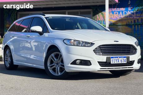 White 2018 Ford Mondeo Hatchback Ambiente