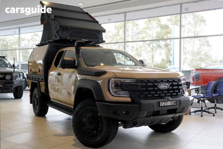 Beige 2025 Ford Ranger Super Cab Chassis Super Duty (4X4)