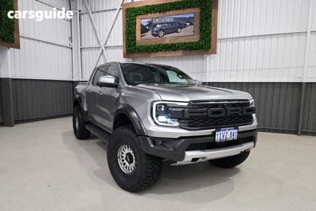 Grey 2023 Ford Ranger Double Cab Pick Up Raptor 3.0 (4X4)