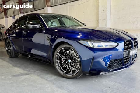 Blue 2025 BMW M3 Sedan Competition M Xdrive