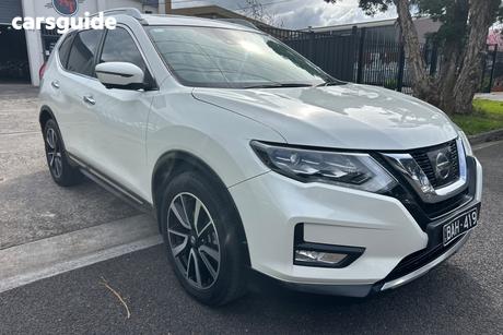White 2019 Nissan X-Trail Wagon Tl (4Wd)