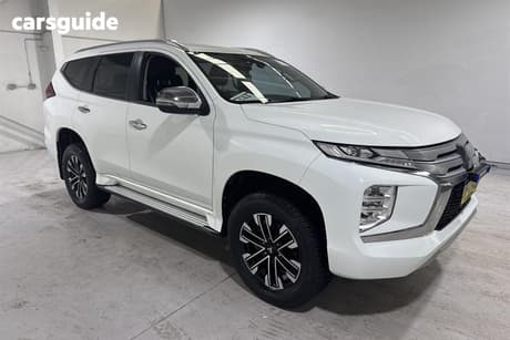 White 2020 Mitsubishi Pajero Sport Wagon Gls (4X4) 7 Seat
