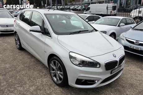 White 2015 BMW 220I Wagon Active Tourer Luxury Line