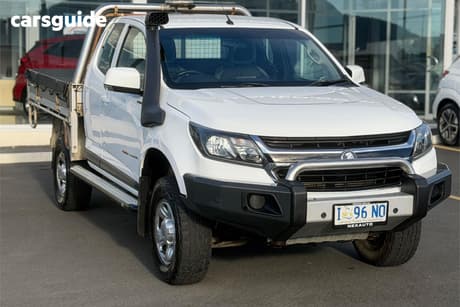 White 2019 Holden Colorado Space Cab Chassis Ls (4X4)