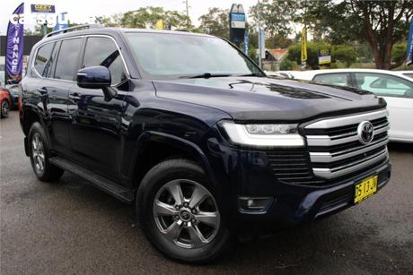 Blue 2022 Toyota Landcruiser Wagon Lc300 Vx (4X4)
