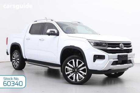 White 2023 Volkswagen Amarok Dual Cab Utility Aventura Tsi452 4Motion