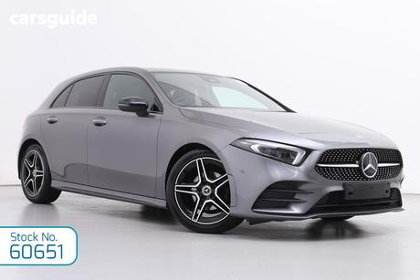 Grey 2022 Mercedes-Benz A180 Hatchback