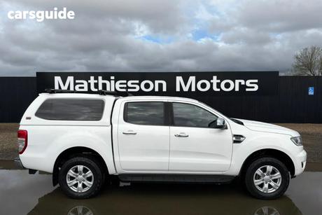 White 2021 Ford Ranger Double Cab Pick Up Xlt 2.0 Hi-Rider (4X2)