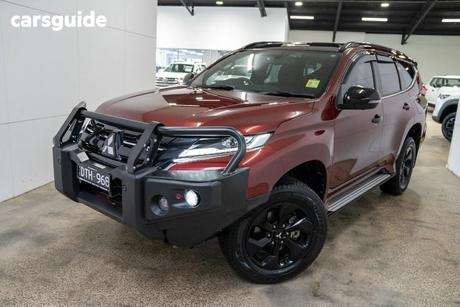 Red 2024 Mitsubishi Pajero Sport Wagon Gsr (4Wd) 7 Seat