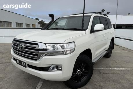 White 2020 Toyota Landcruiser Wagon Lc200 Gxl (4X4)