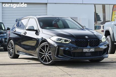 Black 2021 BMW M135I Hatchback Xdrive