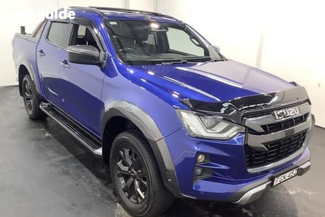Blue 2022 Isuzu D-MAX Crew Cab Utility X-Terrain (4X4)