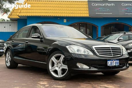 Black 2008 Mercedes-Benz S500 Sedan
