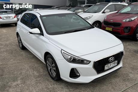 White 2019 Hyundai I30 Hatchback Active