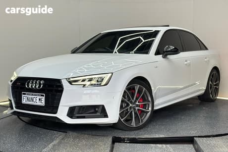 White 2018 Audi S4 Sedan 3.0 Tfsi Quattro Tiptronic