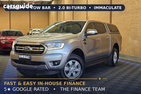 Silver 2020 Ford Ranger Ute Tray XLT HI-RIDER