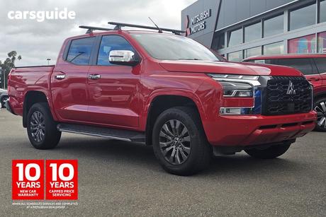 Red 2025 Mitsubishi Triton Double Cab Pick Up Gls (4X4)
