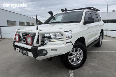 White 2020 Toyota Landcruiser Wagon Lc200 Vx (4X4)