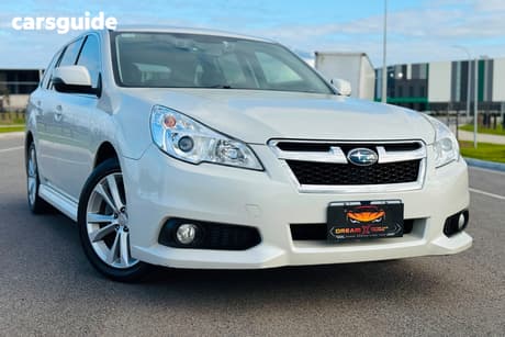 White 2014 Subaru Liberty Wagon 2.5I Premium