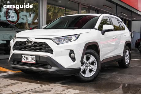 White 2021 Toyota RAV4 Wagon Gx (2Wd)