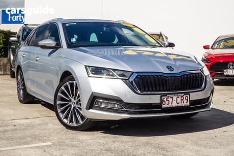 Silver 2021 Skoda Octavia Wagon 140 Tsi Limited Edition